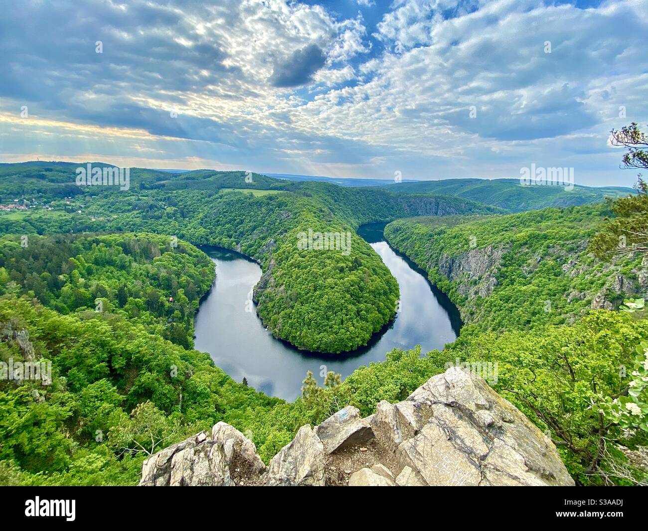 Vyhlídka Máj - Czech Republic Stock Photo