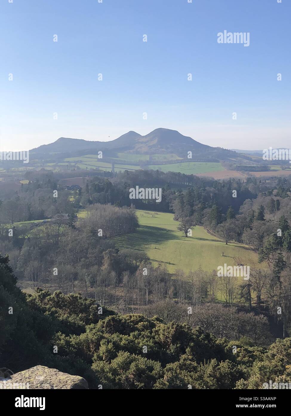 Eildon hills scottish borders hi-res stock photography and images - Alamy