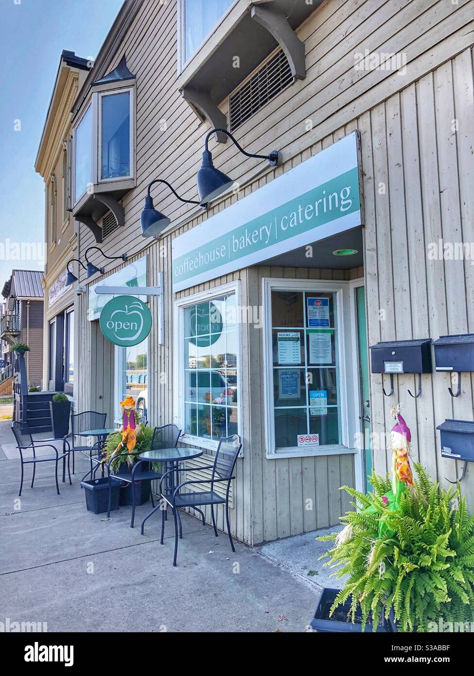 A bakery in Port Colborne, Ontario, Canada. - Smartphone Captured Stock Image