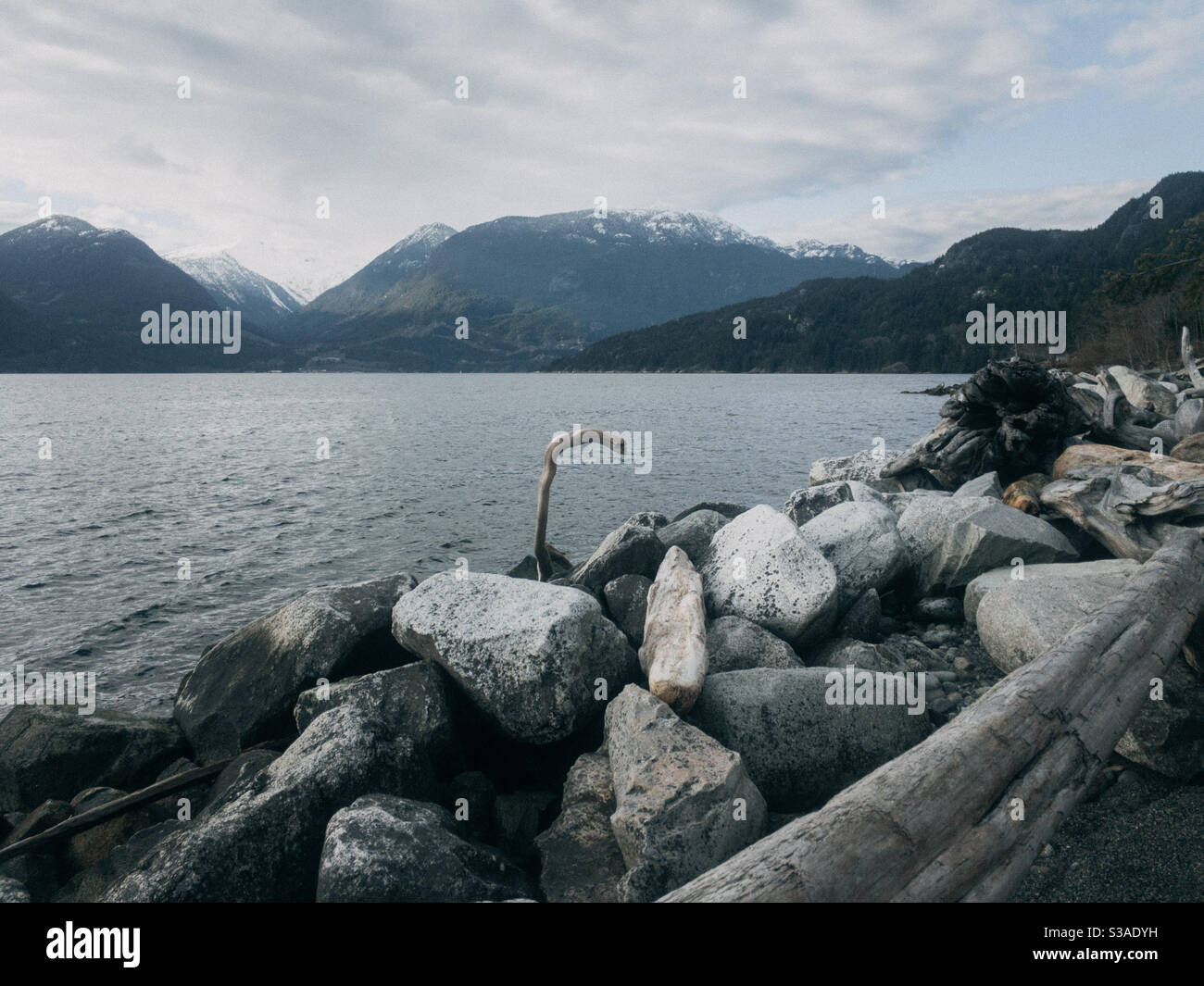 Britannia beach Stock Photo Alamy