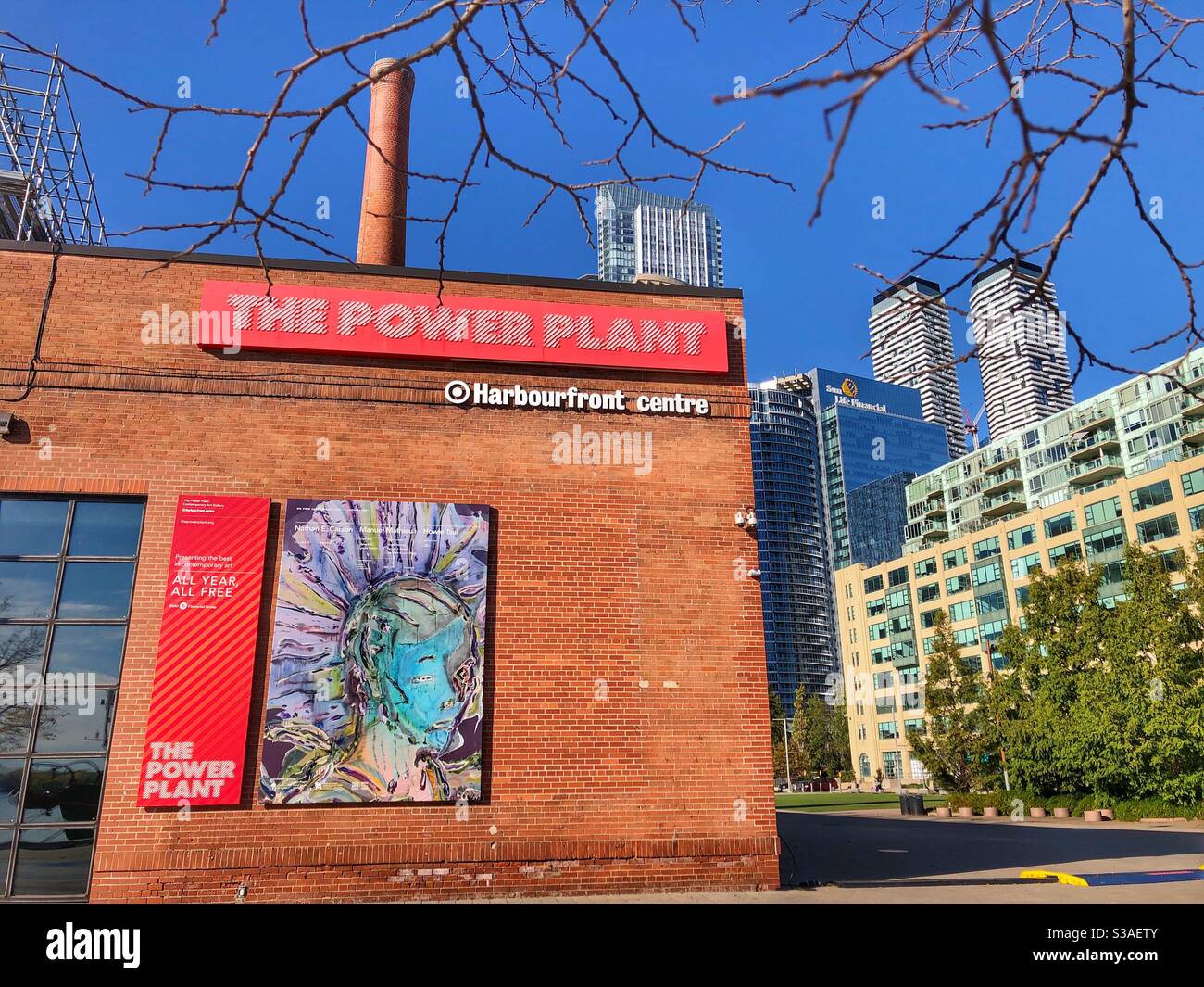 Harbourfront Centre in Toronto, Canada. - Smartphone Captured Stock Image