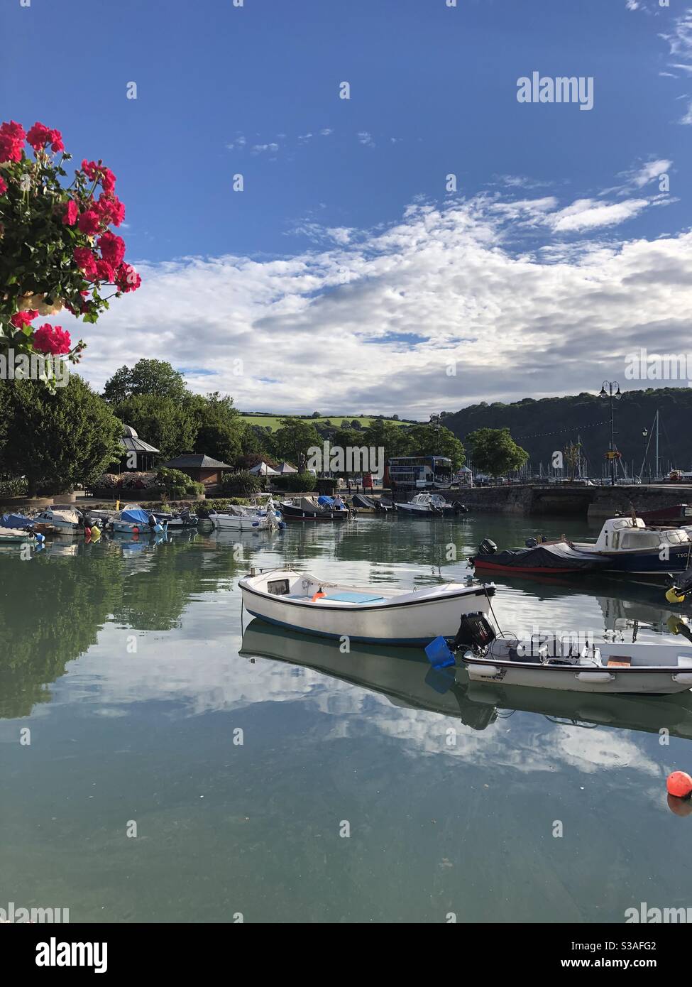 Dartmouth Boat Float “Summer Reflections” Stock Photo Alamy