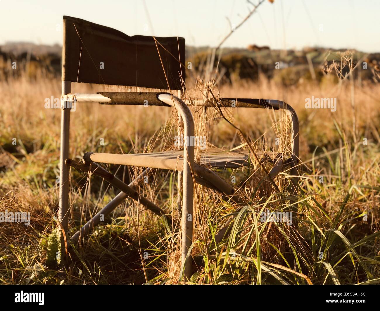 the vacant chair - Smartphone Captured Stock Image