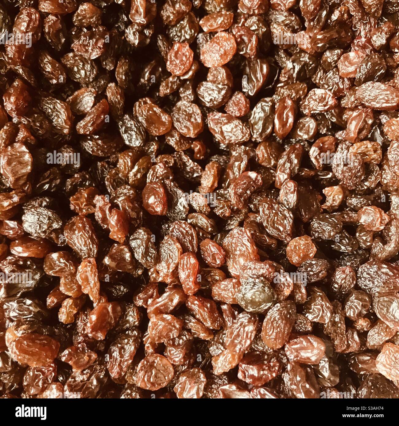 South African raisins ready to use - Smartphone Captured Stock Image