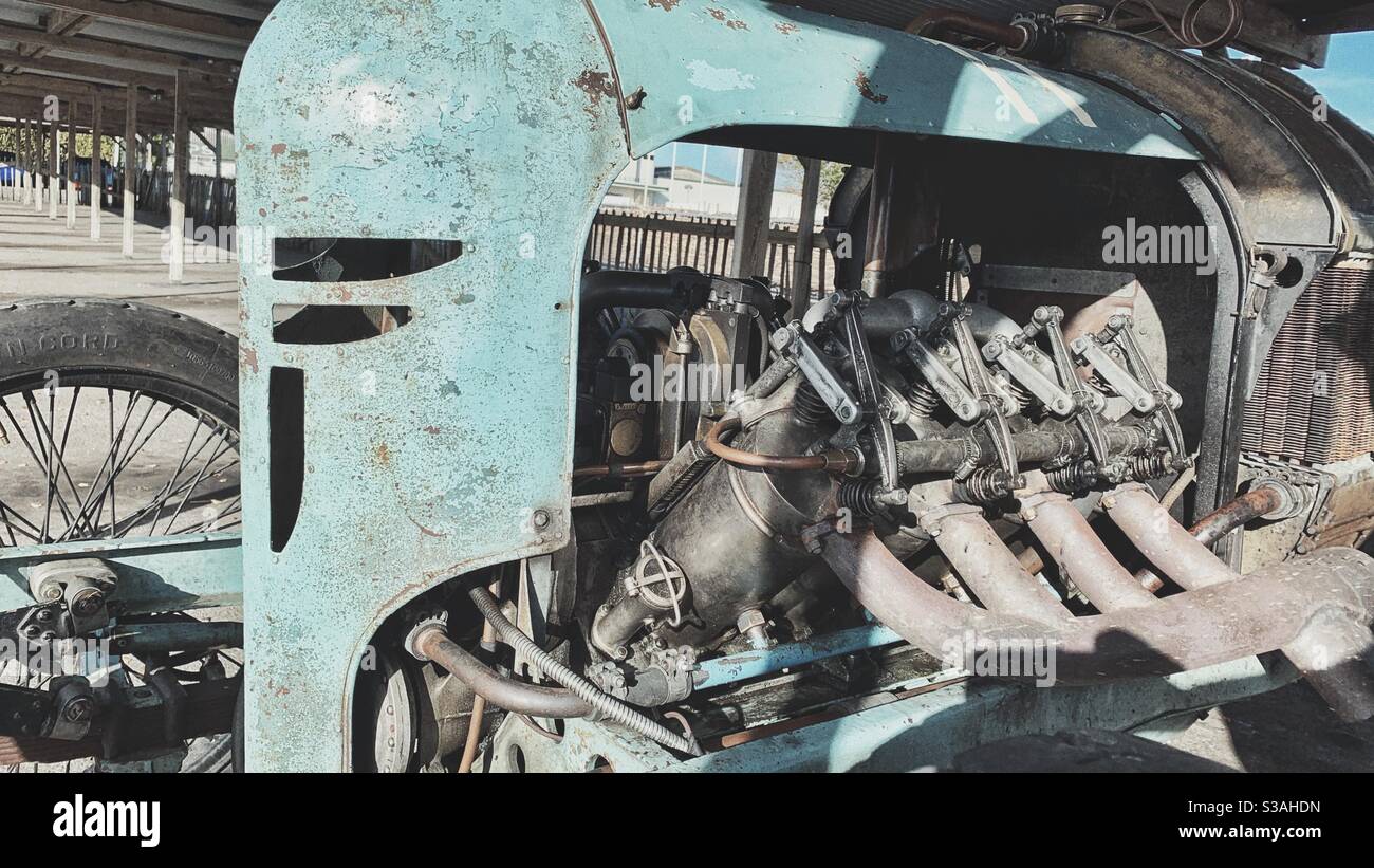 Historic car - Smartphone Captured Stock Image