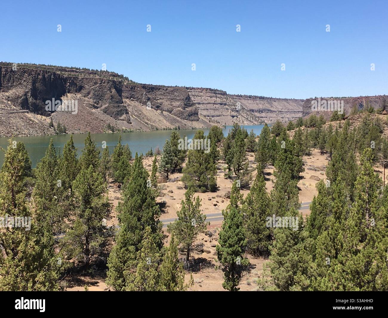 The Cove Palisades State Park Culver Oregon Stock Photo Alamy