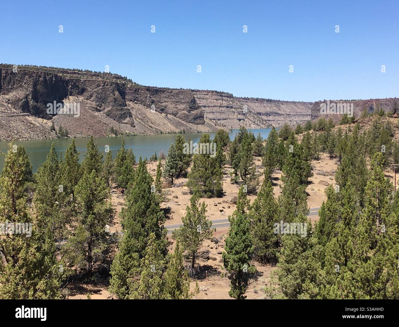 The Cove Palisades State Park Culver Oregon Stock Photo