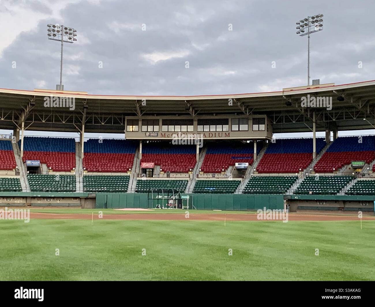 Hometown field. McCoy Stadium. Pawtucket, RI Stock Photo Alamy