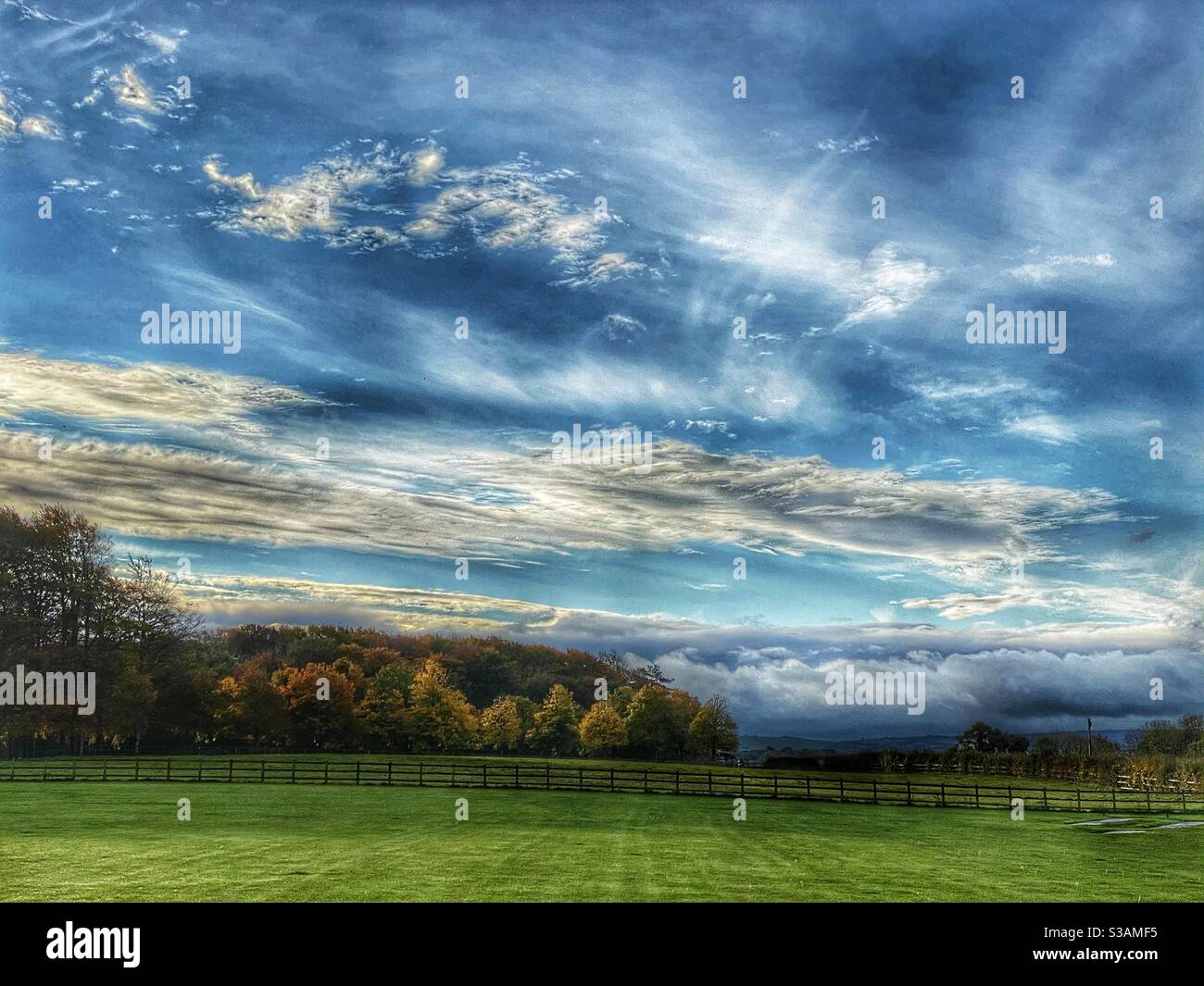 Cloudscape - Smartphone Captured Stock Image