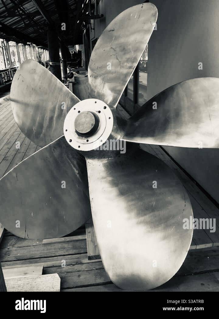 Propeller - Smartphone Captured Stock Image