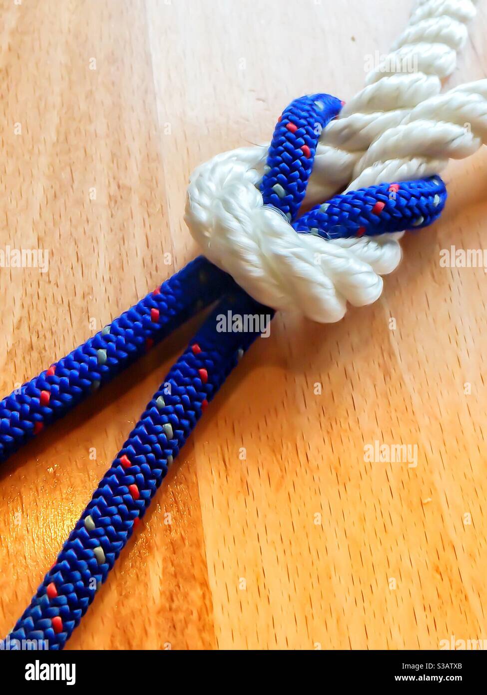 sailor s 8-knot - Smartphone Captured Stock Image