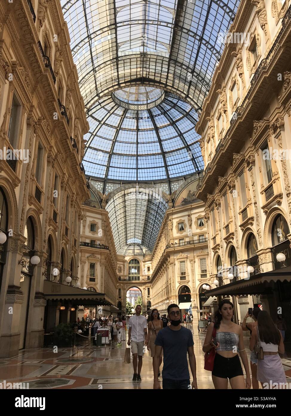 Shopping mall galleria vittorio hi-res stock photography and images - Alamy