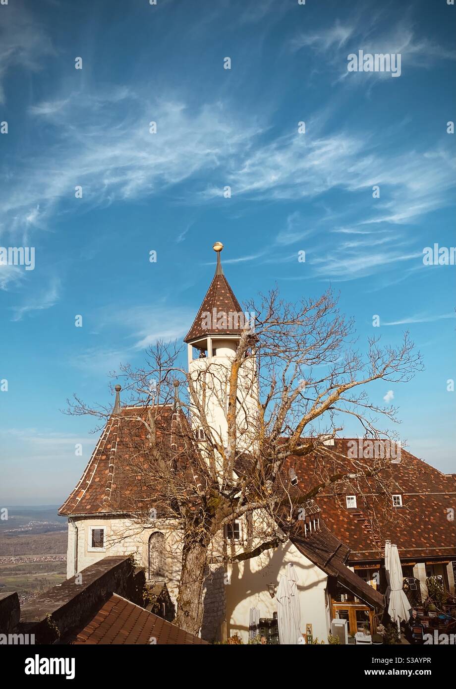 Castle Teck in Germany - Smartphone Captured Stock Image Castle Teck in Germany - Smartphone Captured Stock Image