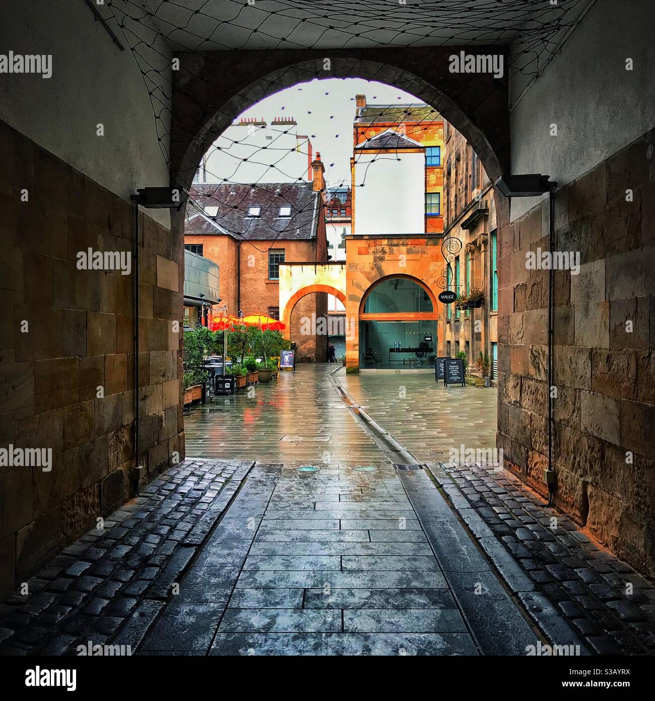 Virginia Court in Glasgow City Centre, Scotland Stock Photo Alamy