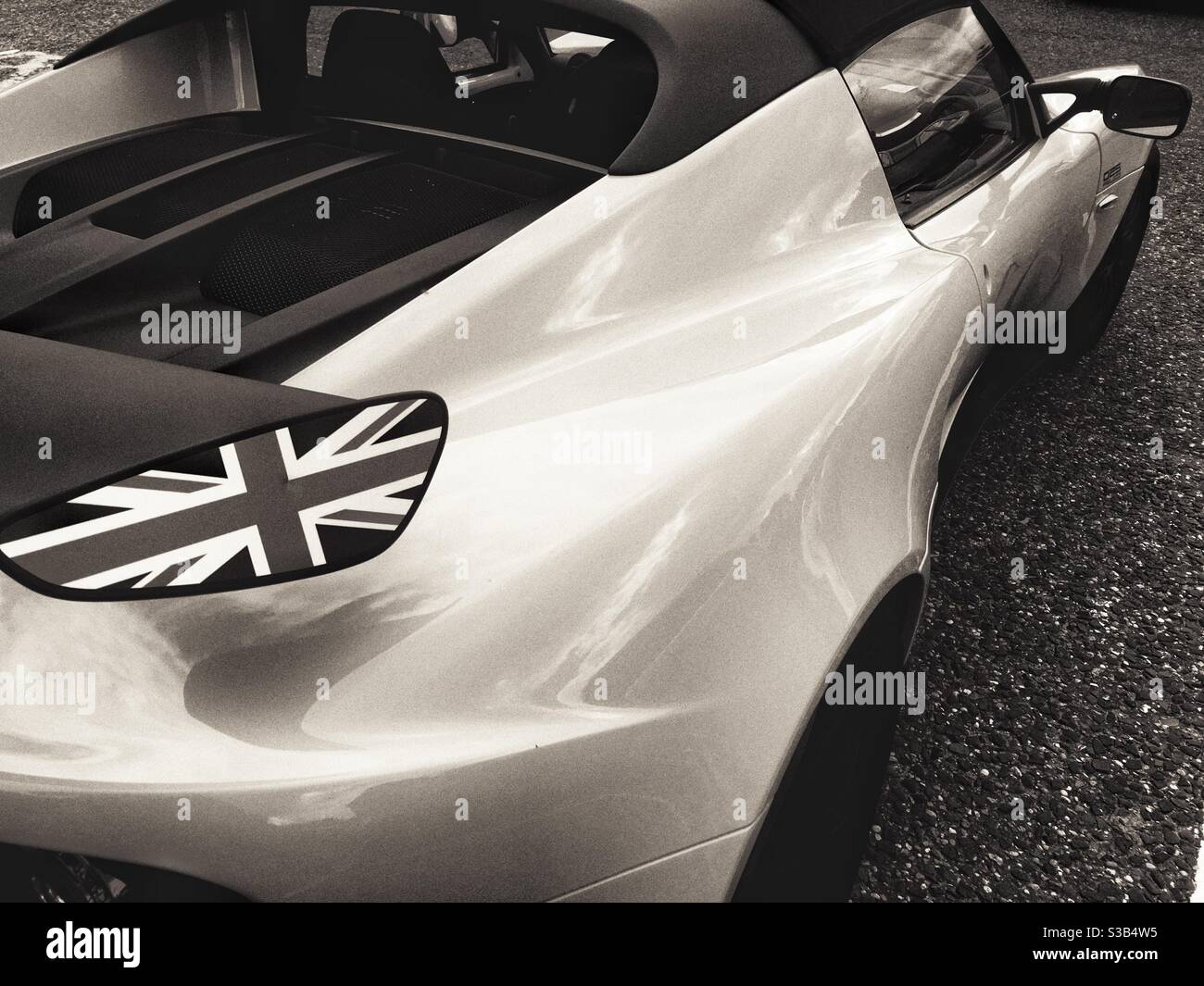 Lotus car - Smartphone Captured Stock Image