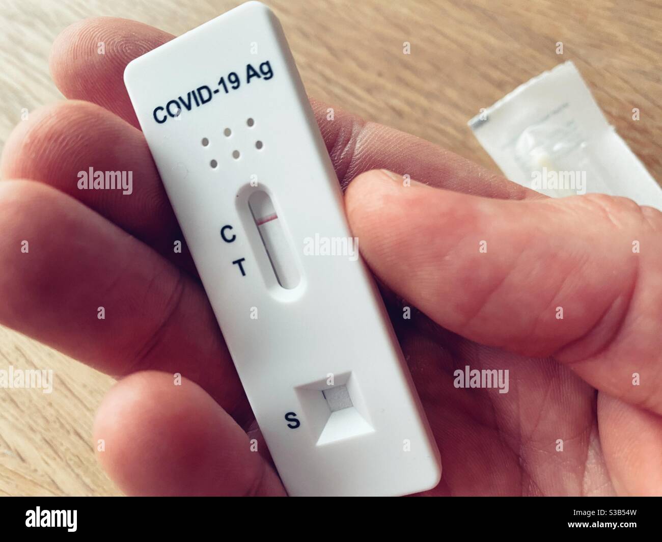 COVID 19 Test Stock Photo - Alamy