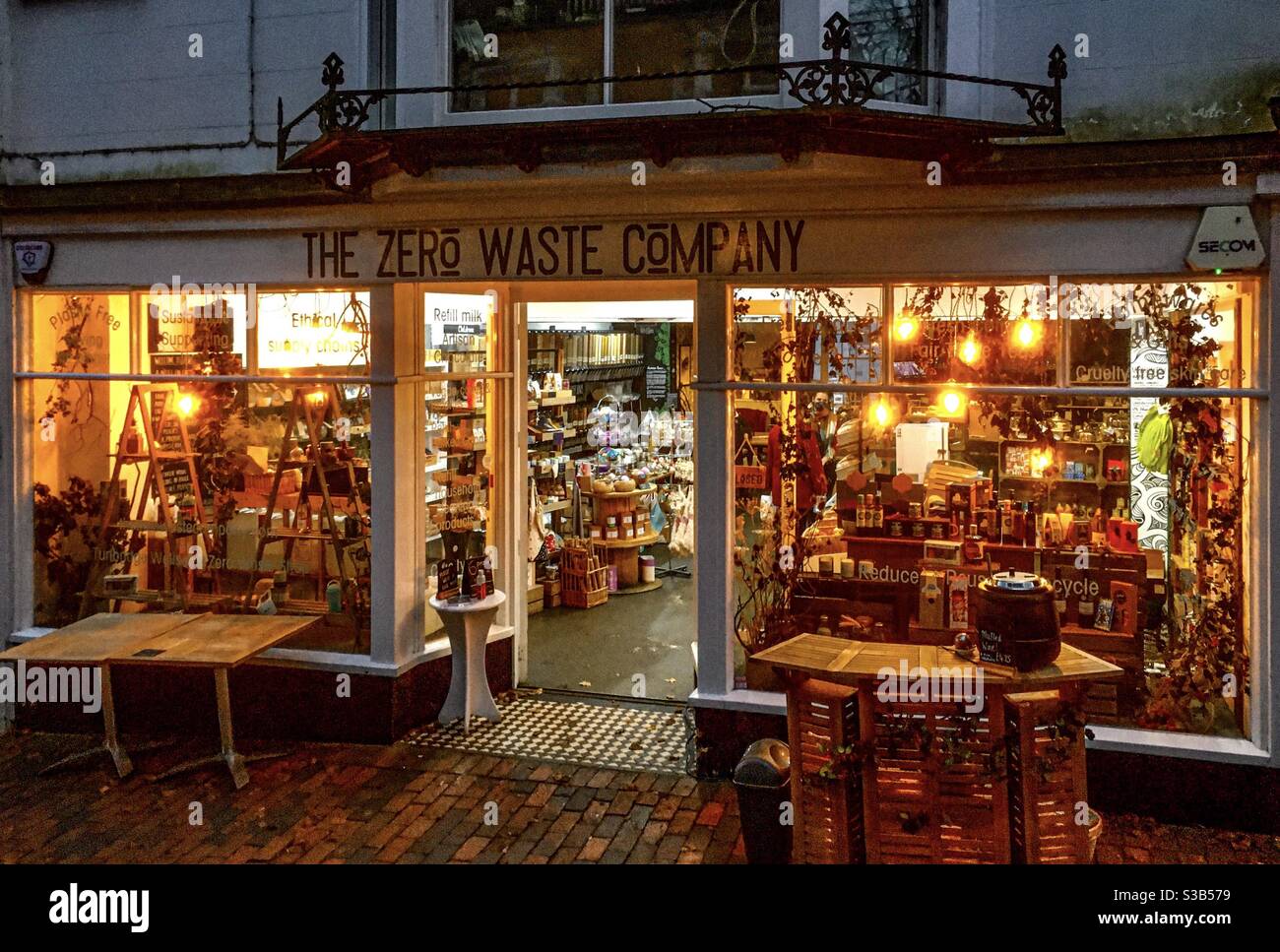 Eco Shop in Tunbridge Wells Stock Photo Alamy
