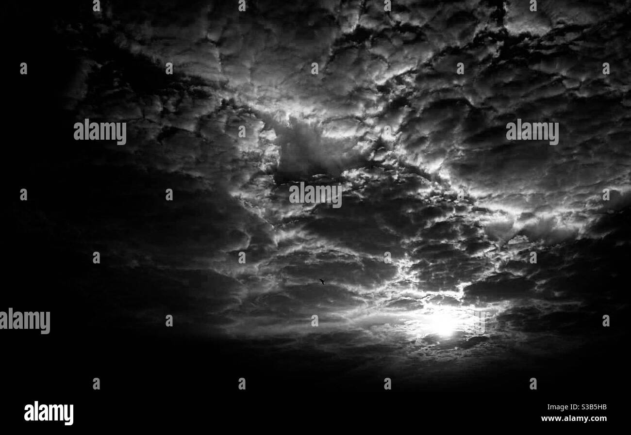 Abstract sky - Smartphone Captured Stock Image