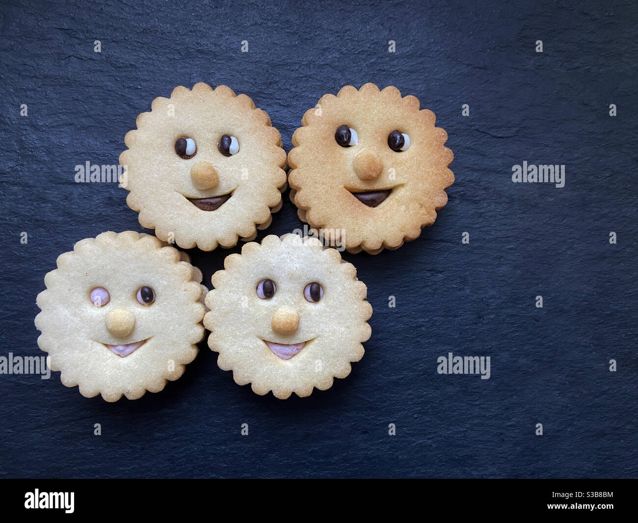 All in this together - Smartphone Captured Stock Image