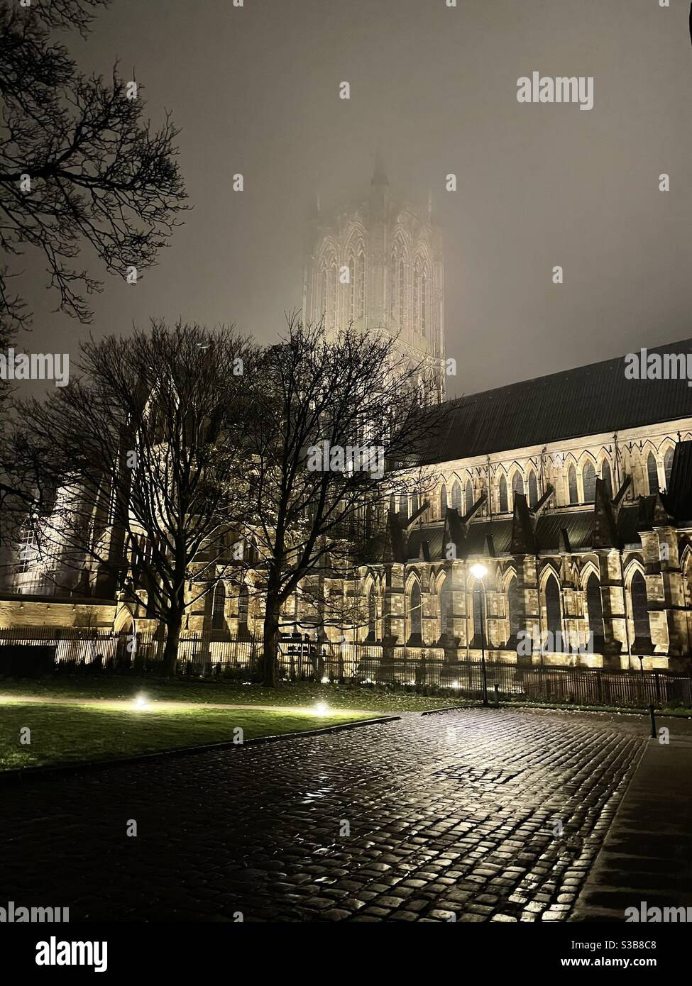 Lincoln Cathedral Stock Photo