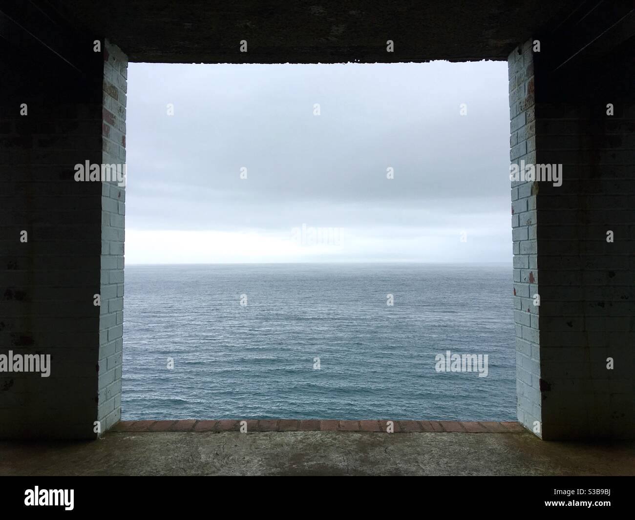 View of the sea - Smartphone Captured Stock Image