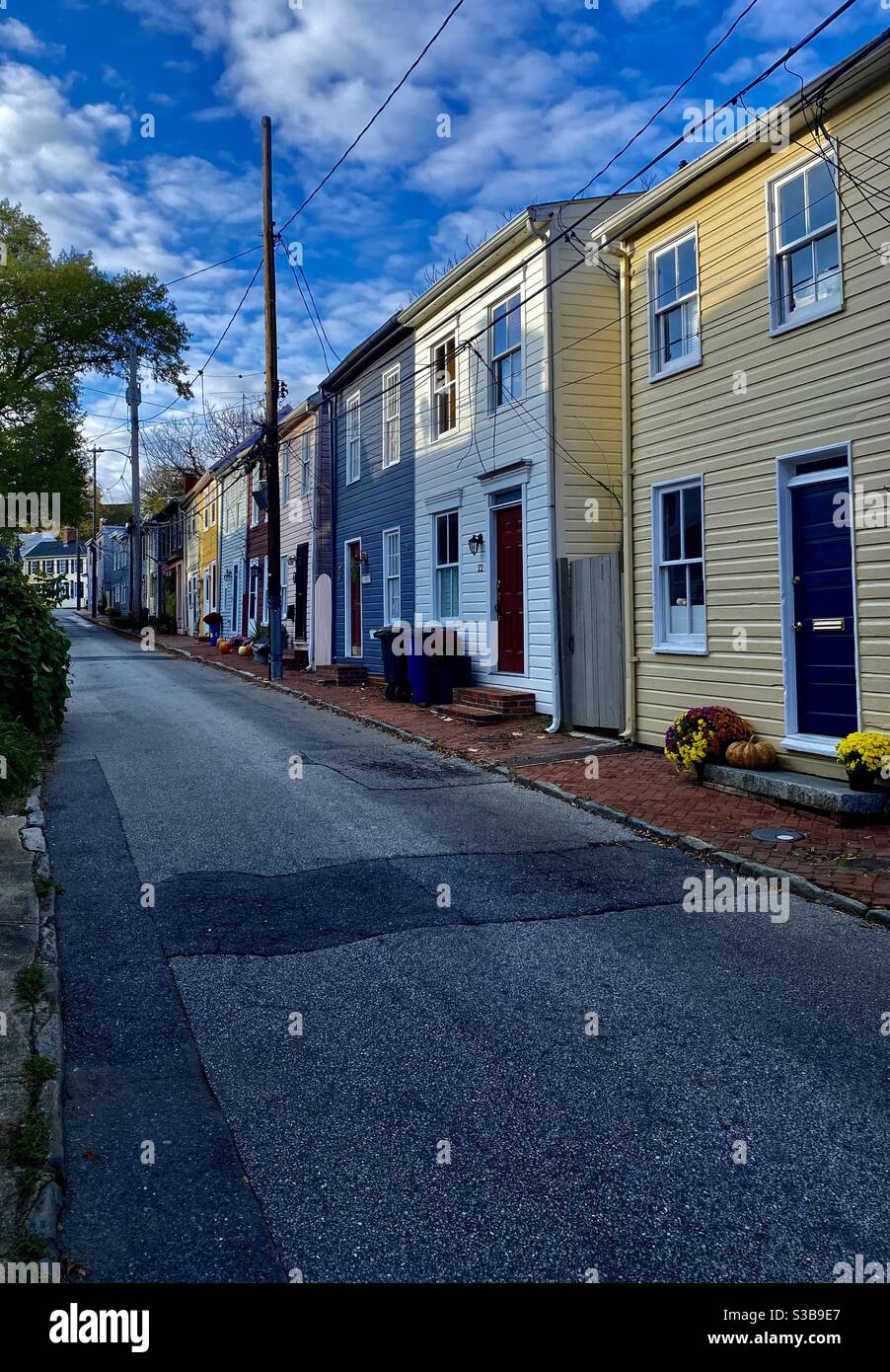 Fleet Street, Annapolis, Maryland Stock Photo Alamy