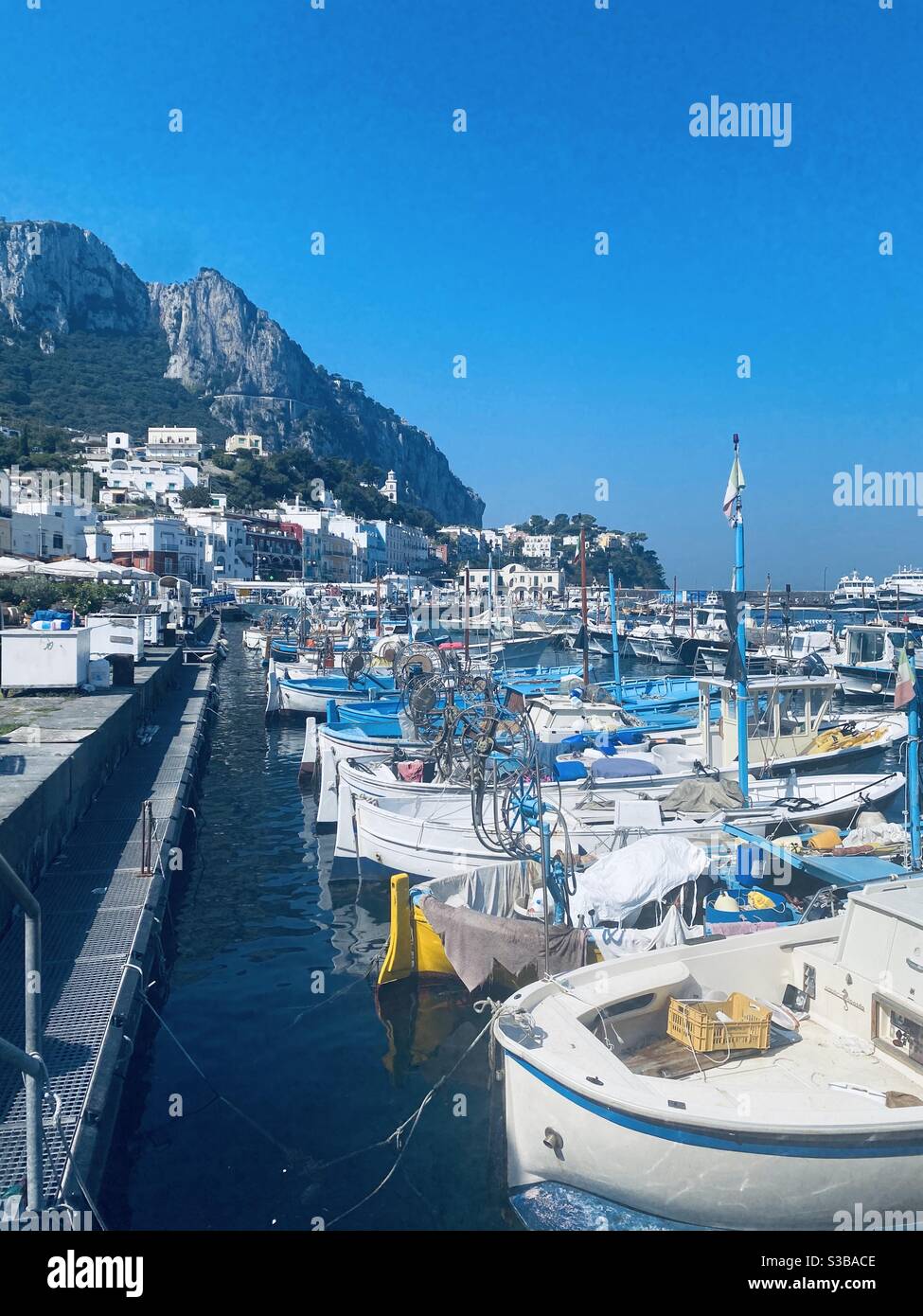 Capri in September Stock Photo - Alamy