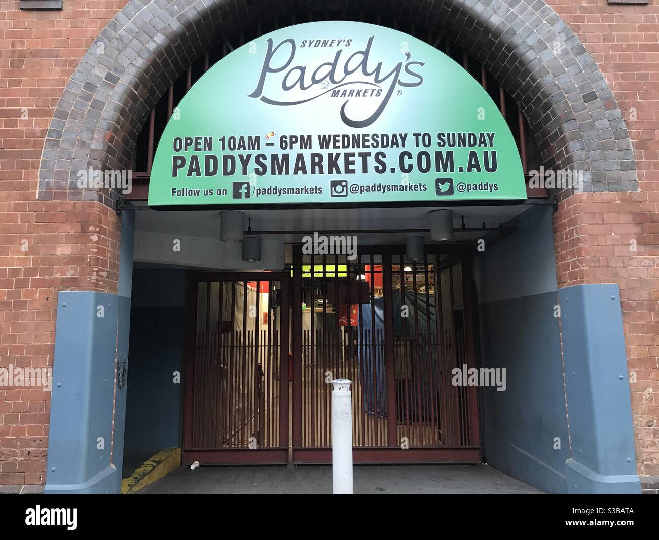 Paddy’s Markets, Sydney, Australia - Smartphone Captured Stock Image