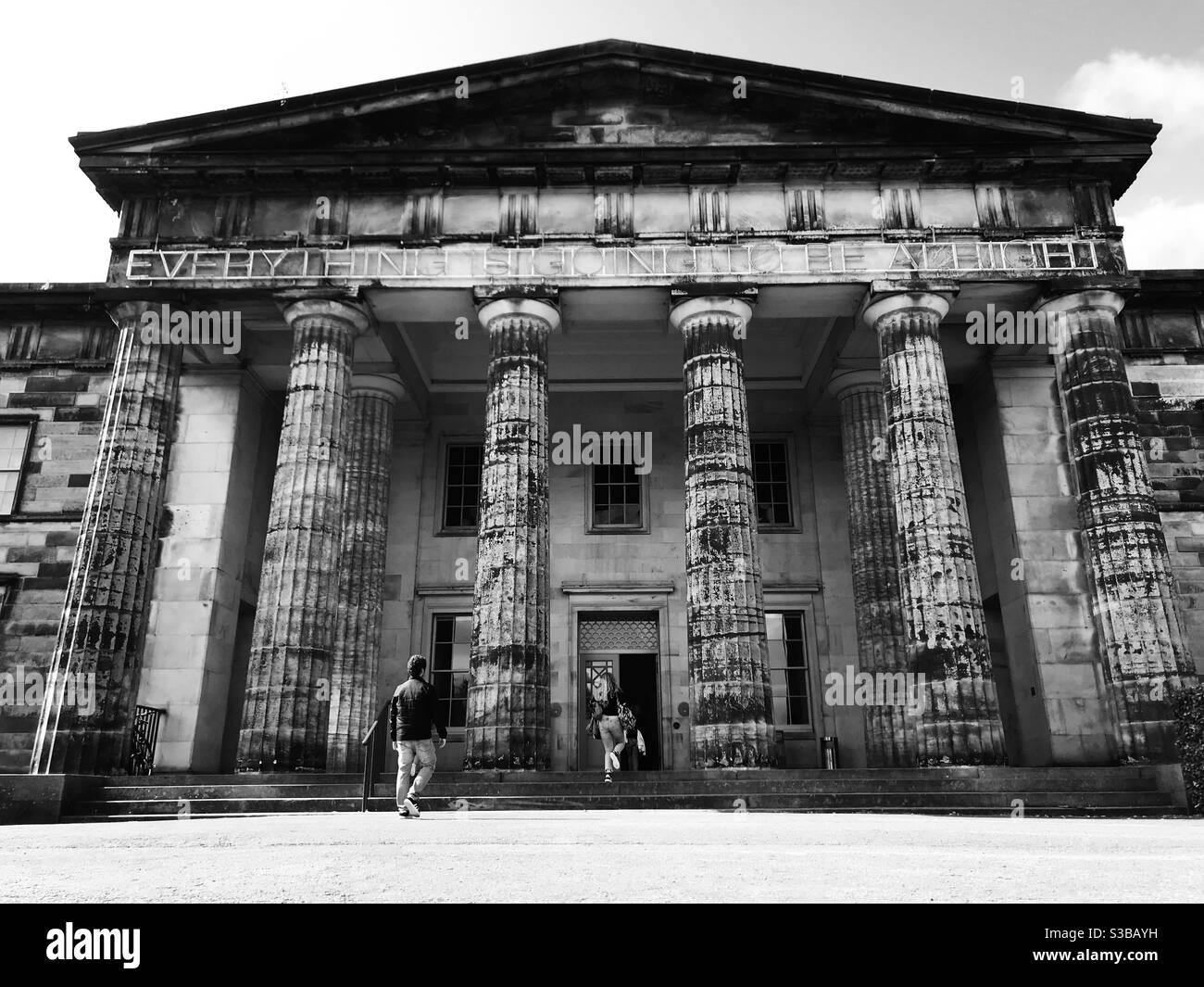 Scottish National Gallery of Modern Art in Edinburgh, Scotland Stock