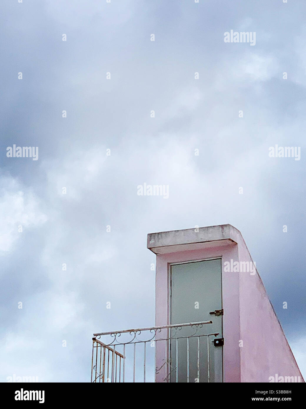 Door to heaven - Smartphone Captured Stock Image