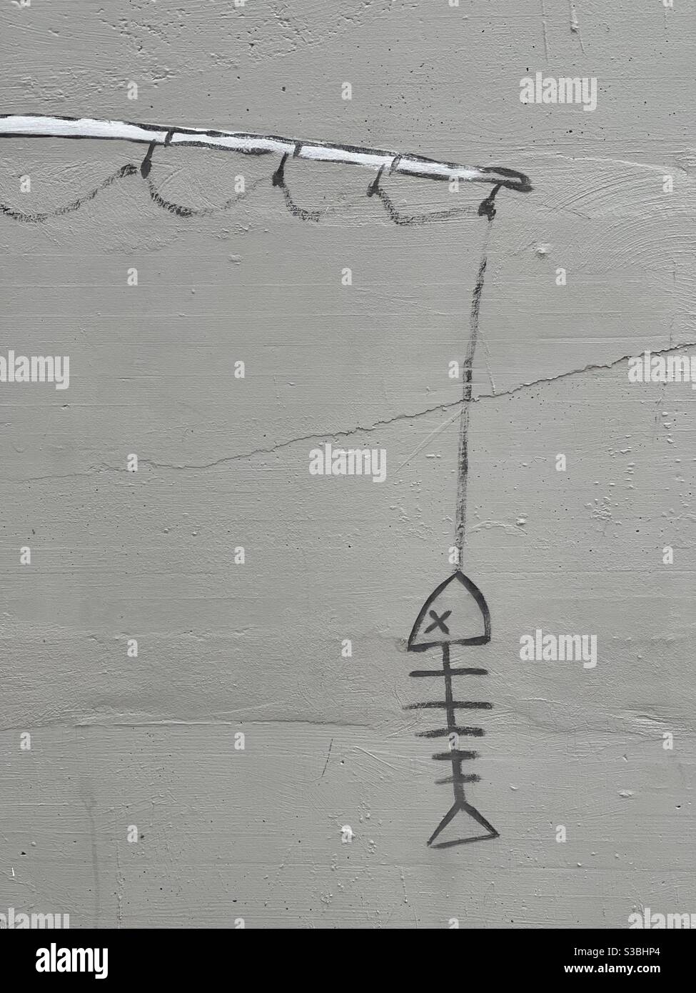 Bad fishing day Stock Photo Alamy