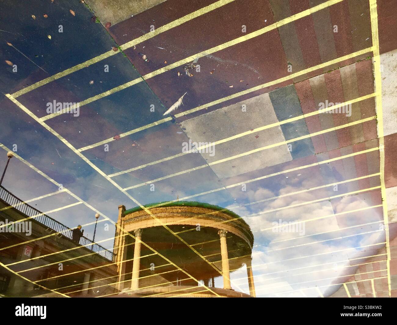 Eastbourne Bandstand - Smartphone Captured Stock Image