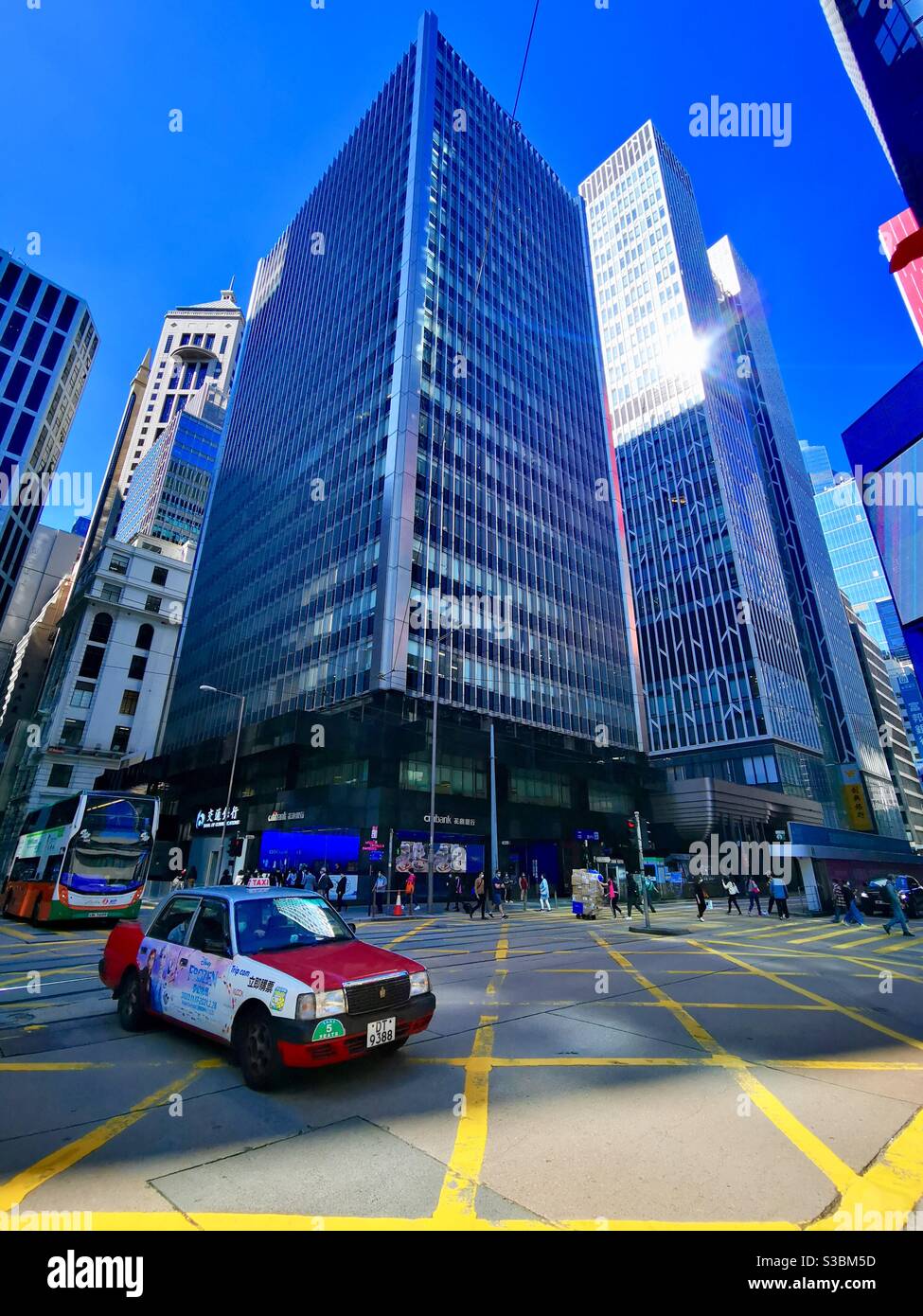 Modern buildings in Central, Hong Kong Stock Photo - Alamy