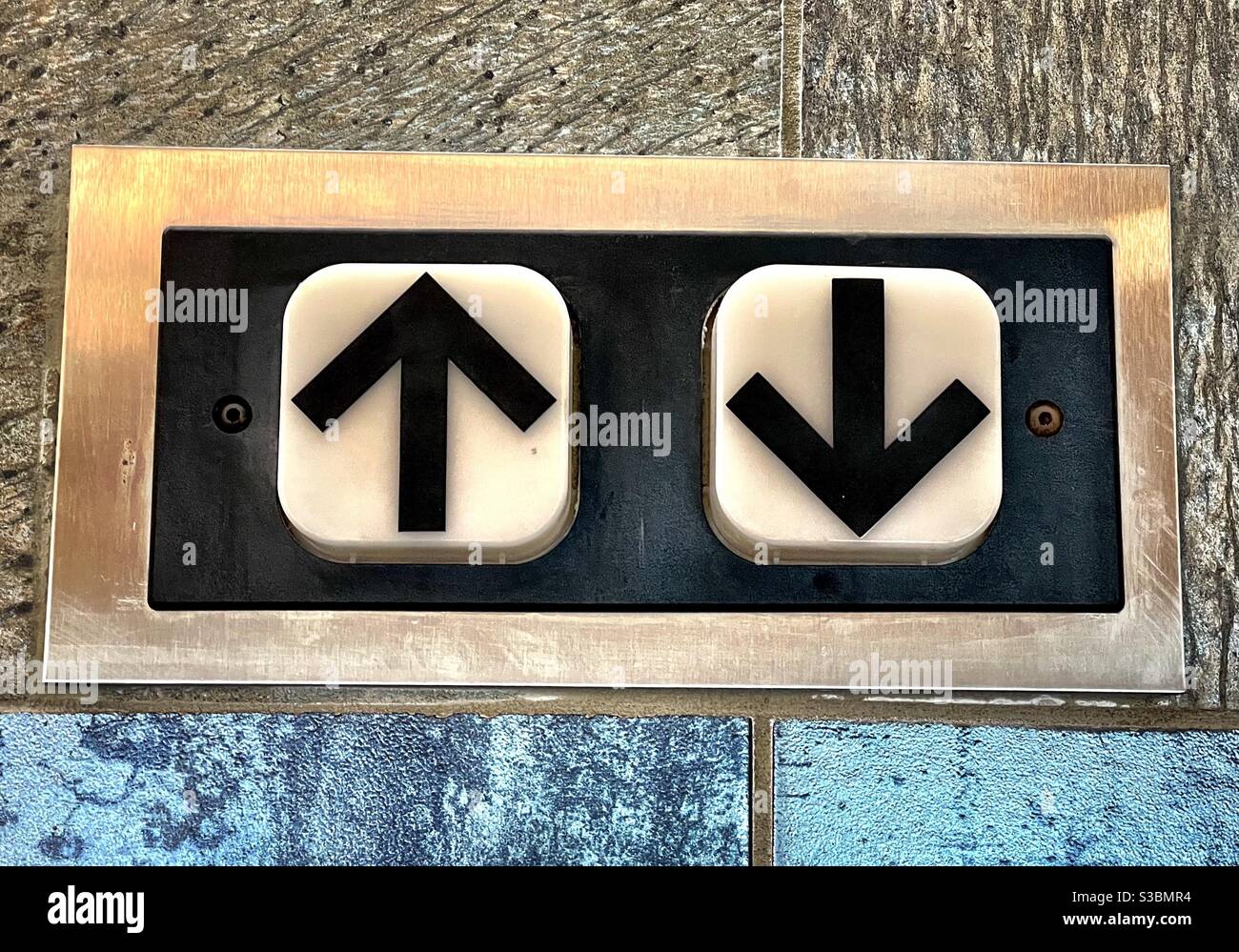 Ups and downs - Smartphone Captured Stock Image