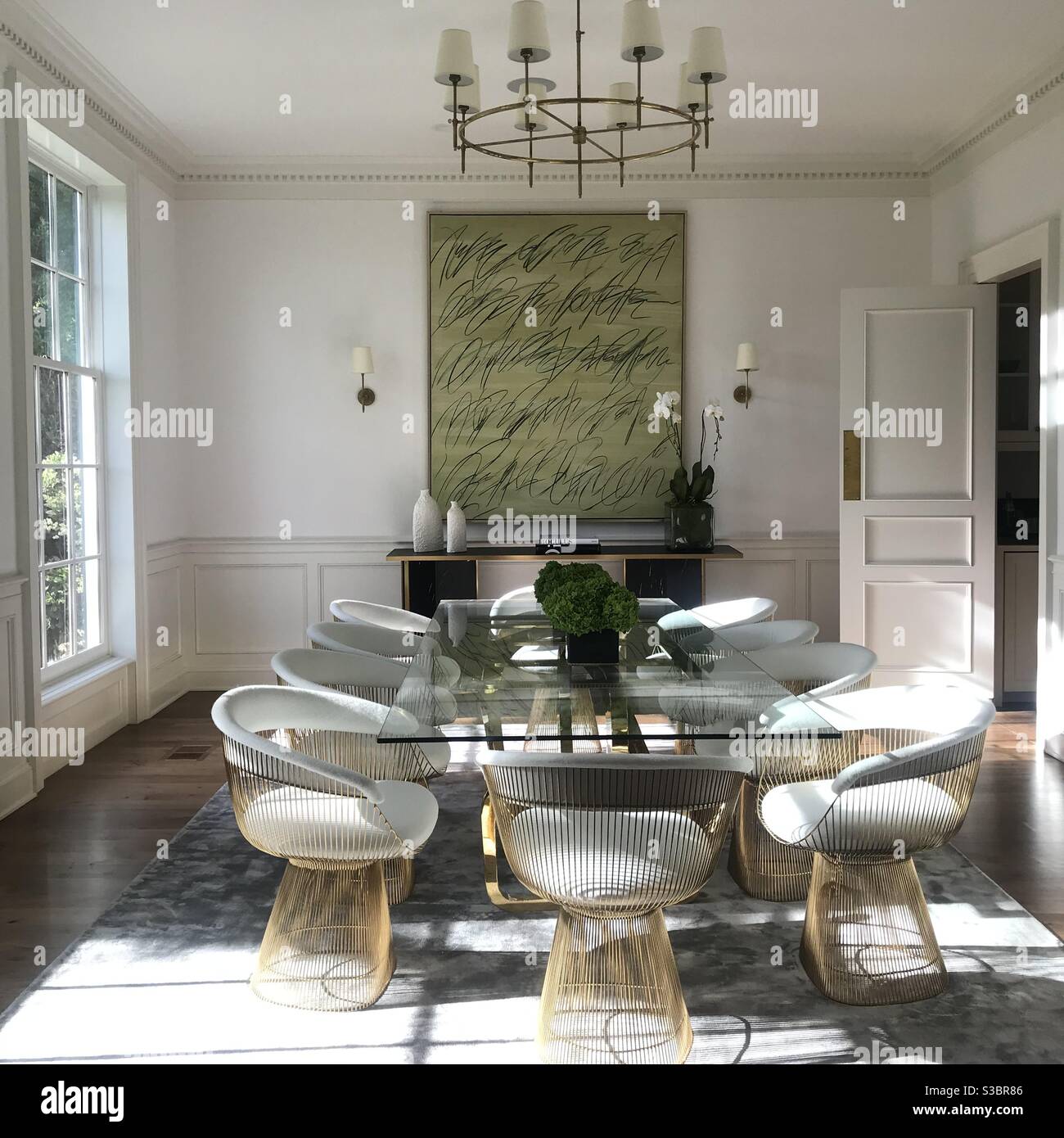 Dining room - Smartphone Captured Stock Image