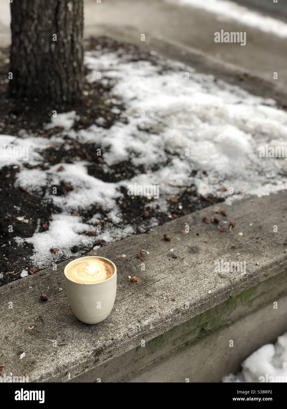 Coffee in the city Stock Photo Alamy