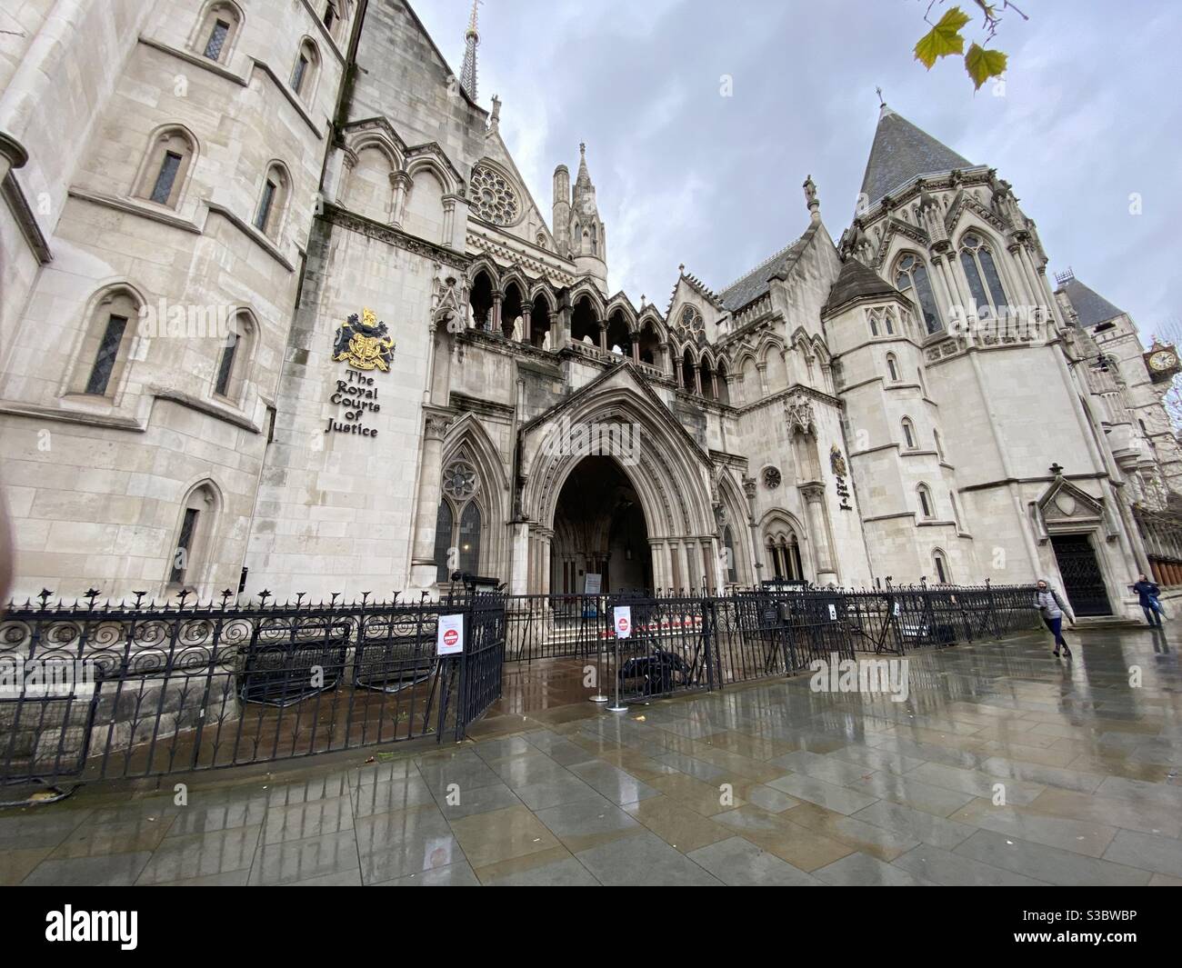 The royal court of justice London Stock Photo
