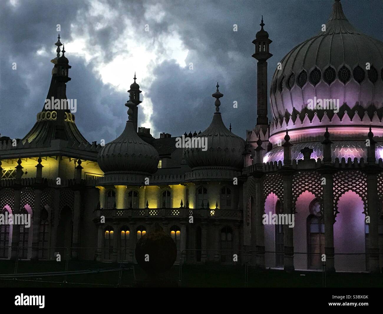 The Royal Pavilion, Brighton. - Smartphone Captured Stock Image