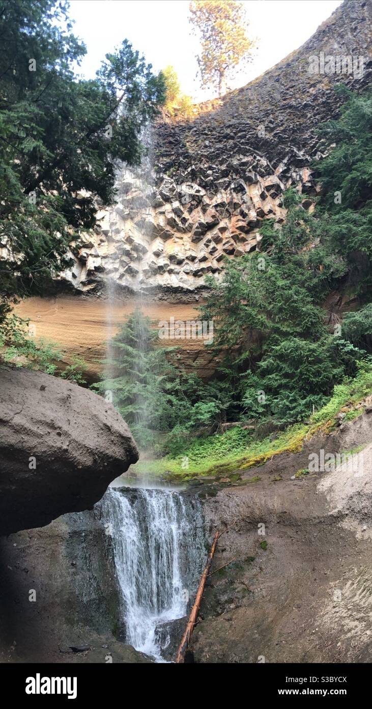 Hidden NorCal waterfalls Stock Photo
