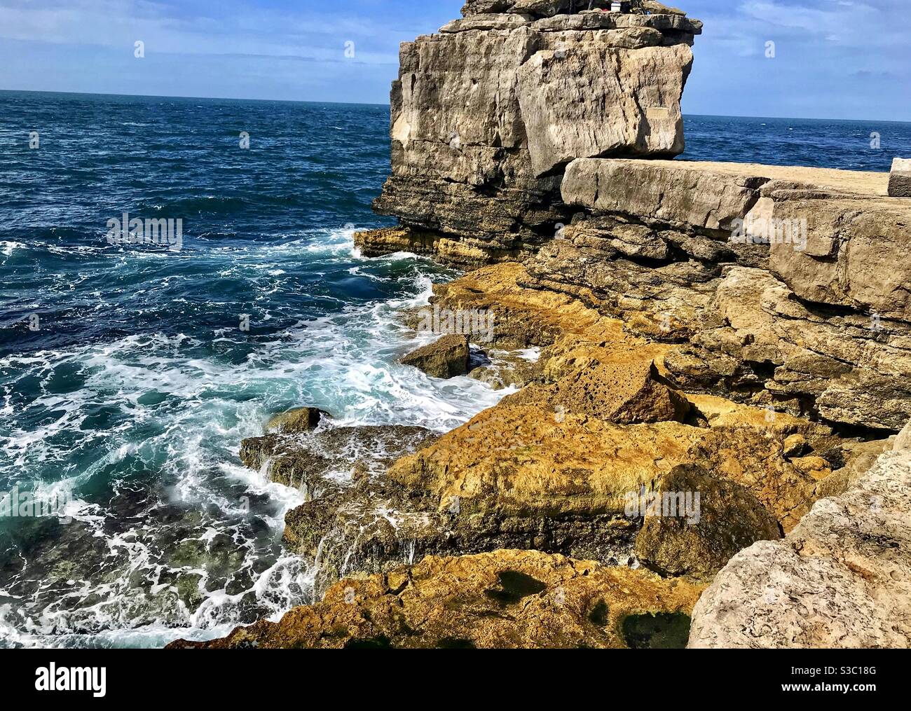 Pulpit rock. Portland. Dorset Stock Photo Alamy