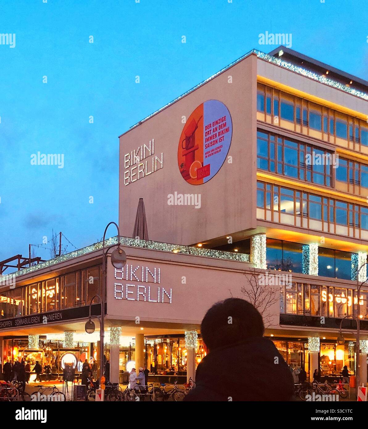 Bikini Berlin shopping center - Smartphone Captured Stock Image