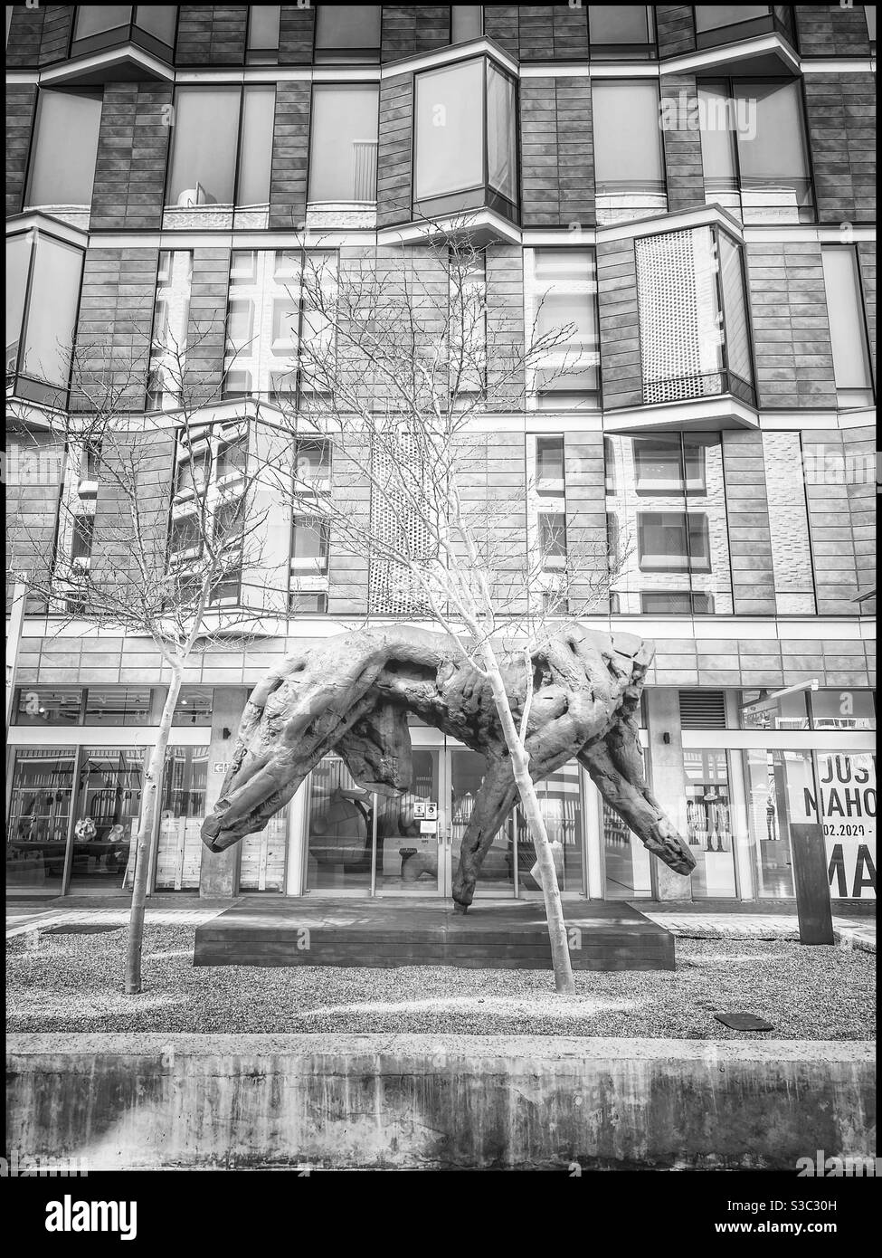 Building in Silo district of the V&A Waterfront, Cape Town, South Africa. - Smartphone Captured Stock Image