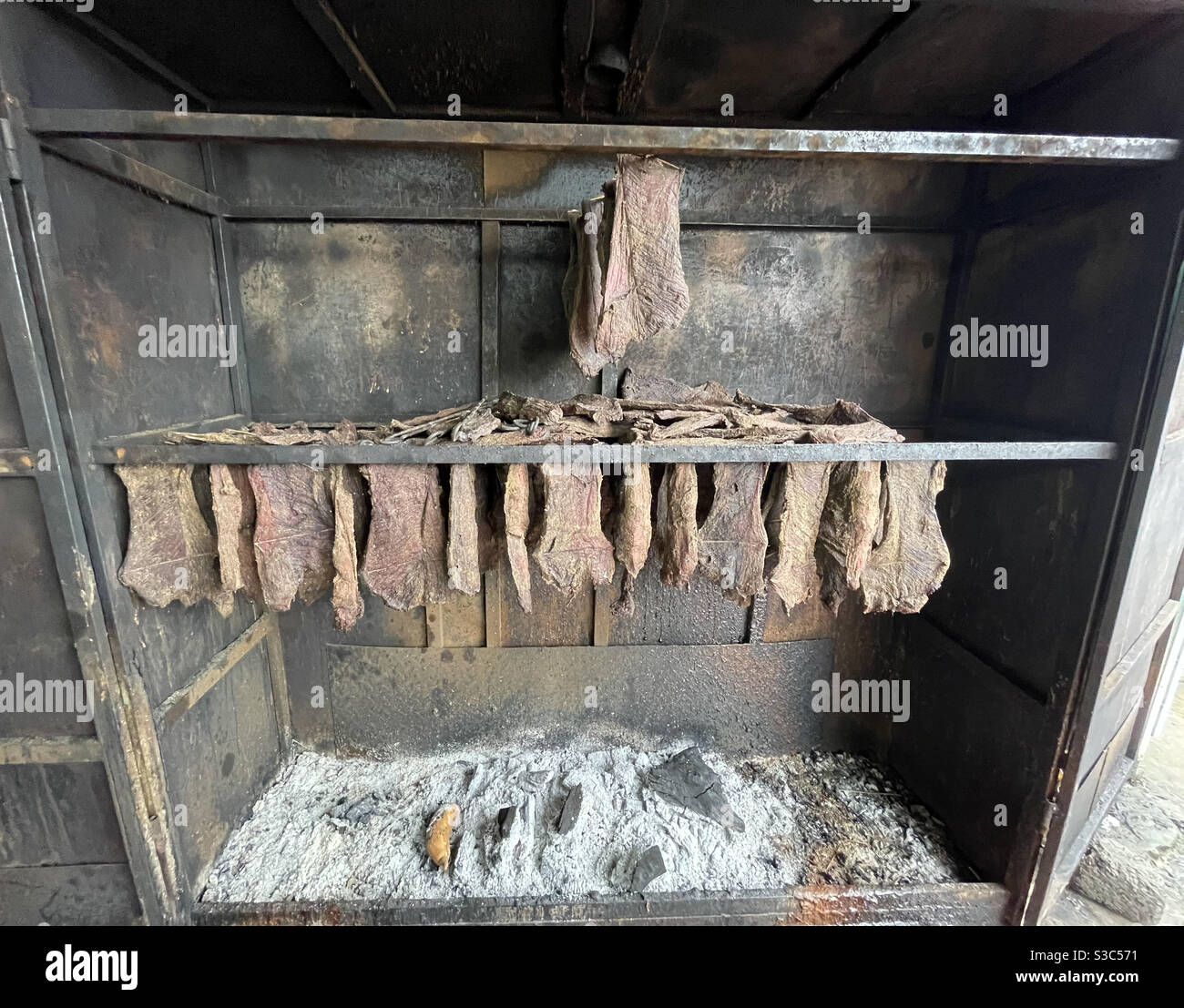 dried buffalo meat Stock Photo Alamy