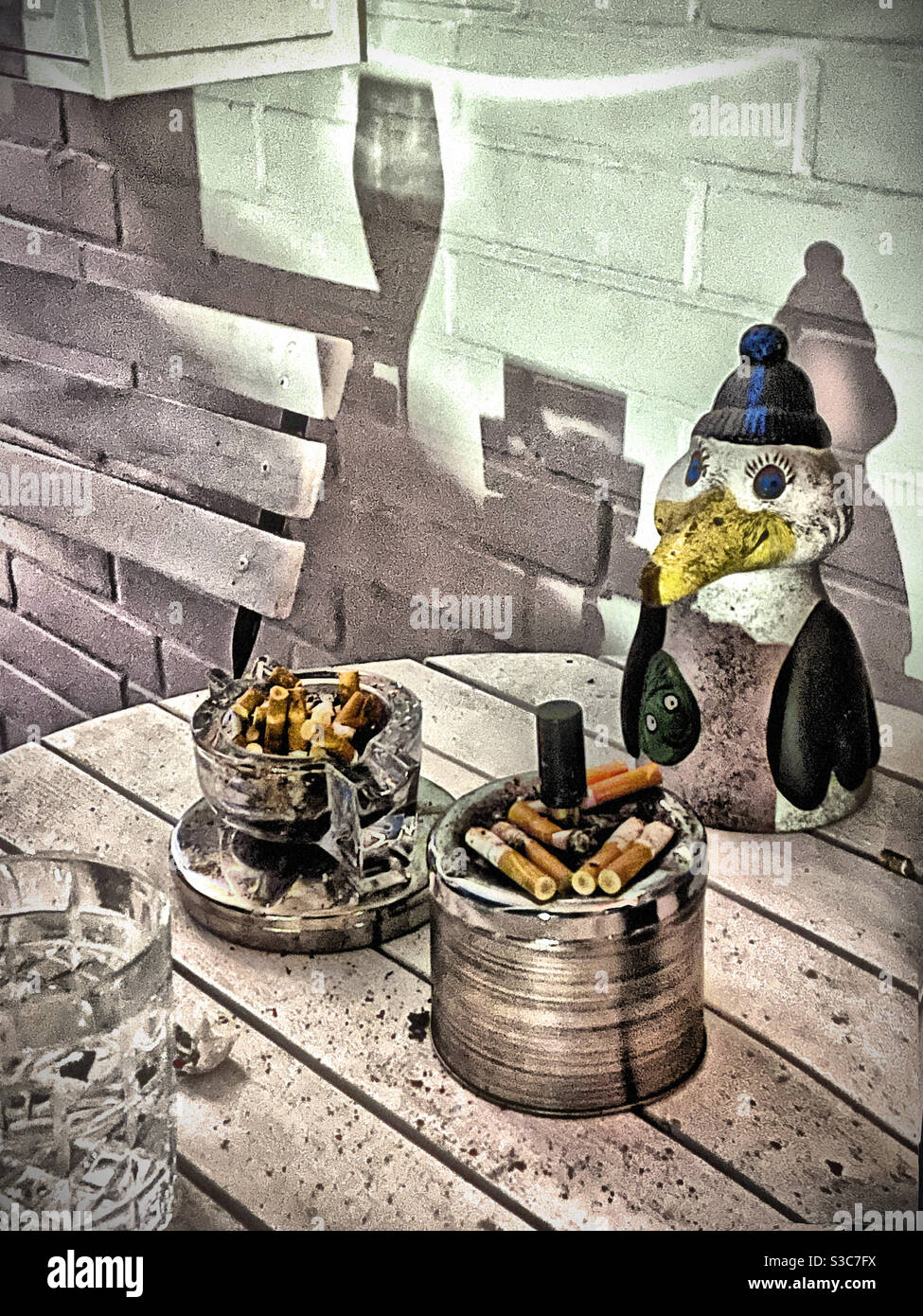 No cigarettes, no pets ...?! - Smartphone Captured Stock Image