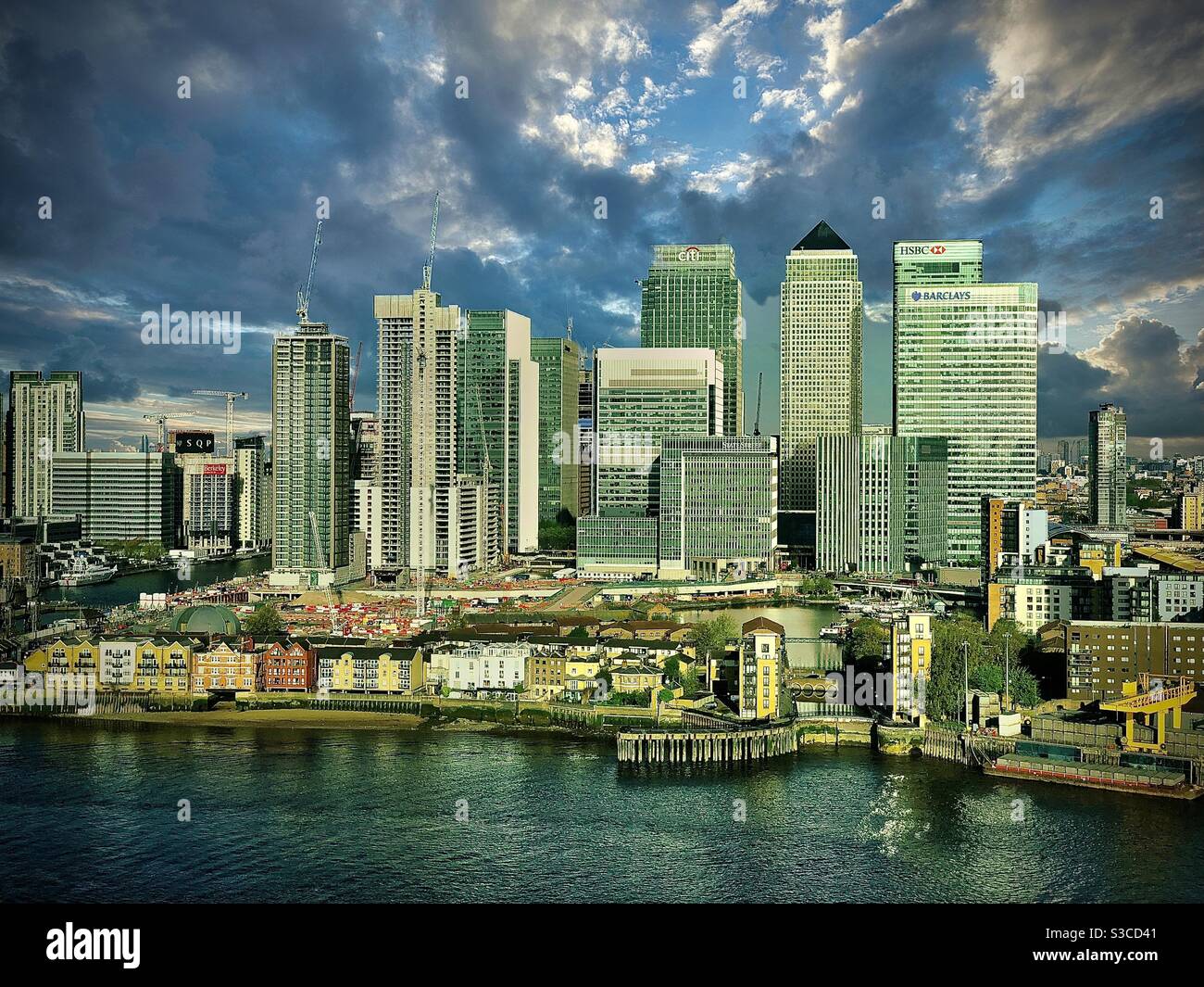 Docklands - Smartphone Captured Stock Image