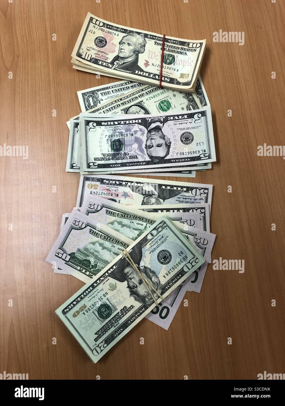 Chash money on a table stock photo. Image of america - 67394604