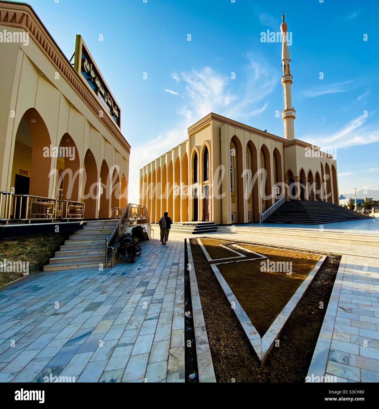 A beautiful Masque in Kandahar Province of Afghanistan. Stock Photo