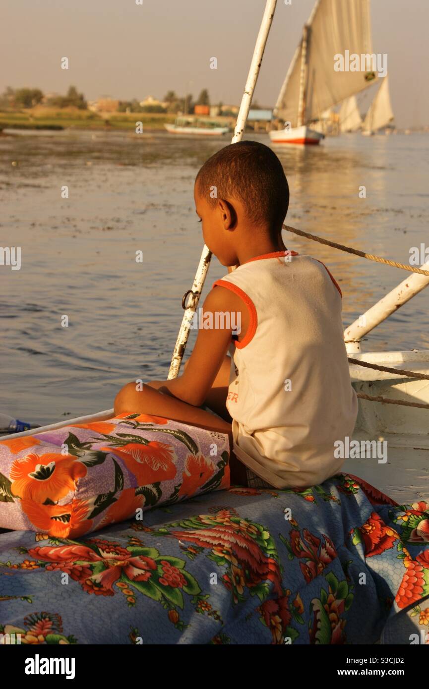 Egyptian boy hi-res stock photography and images - Alamy