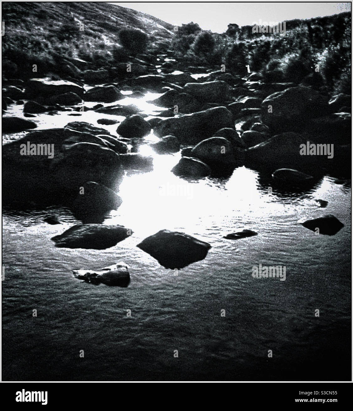 Snowdonia National park - Smartphone Captured Stock Image