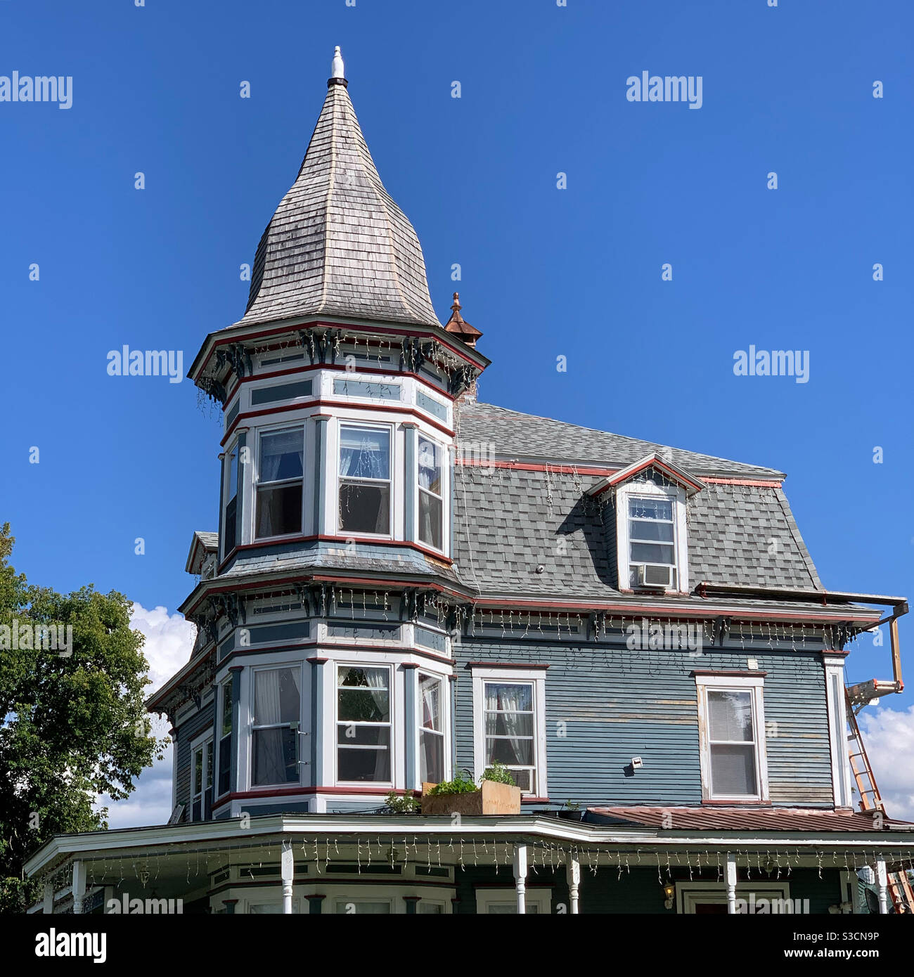 Victorian architecture, Canaan, Vermont, United States Stock Photo Alamy